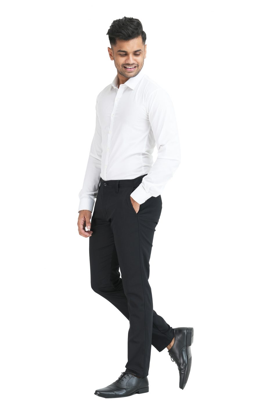 Premium Cotton Casual Chino Pant- Black – Moose Clothing Company