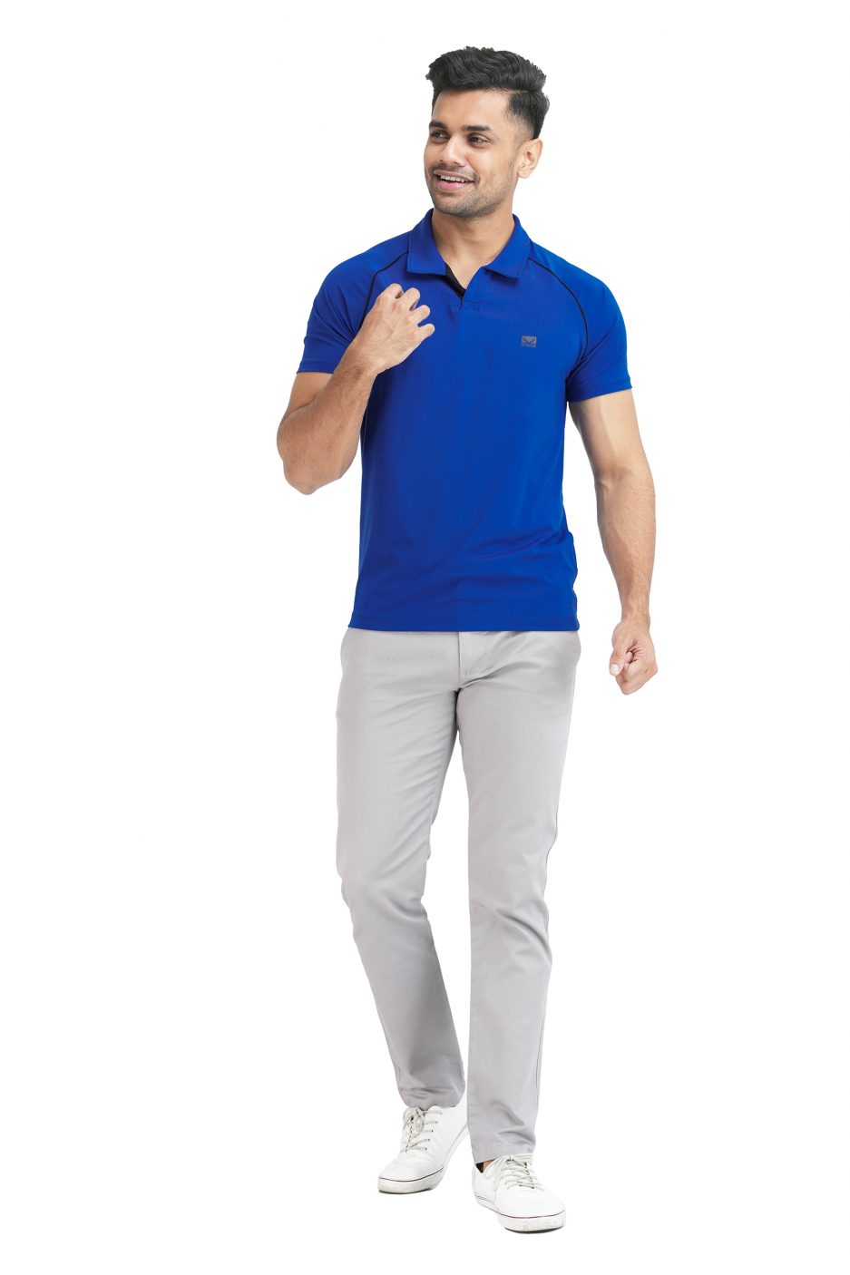 Sport Polo T- Shirt – Royal Blue – Moose Clothing Company