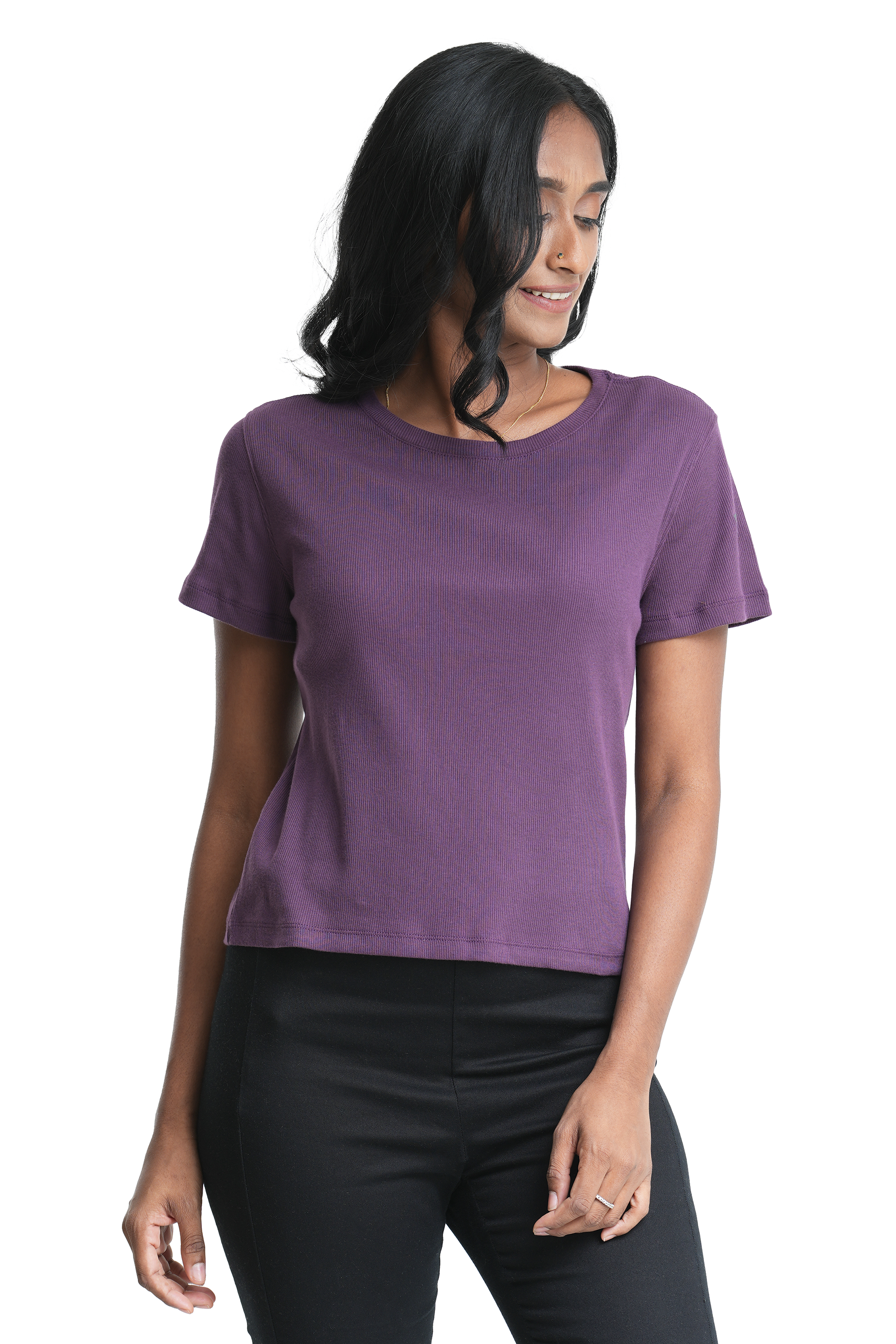 Purple t on sale shirt womens