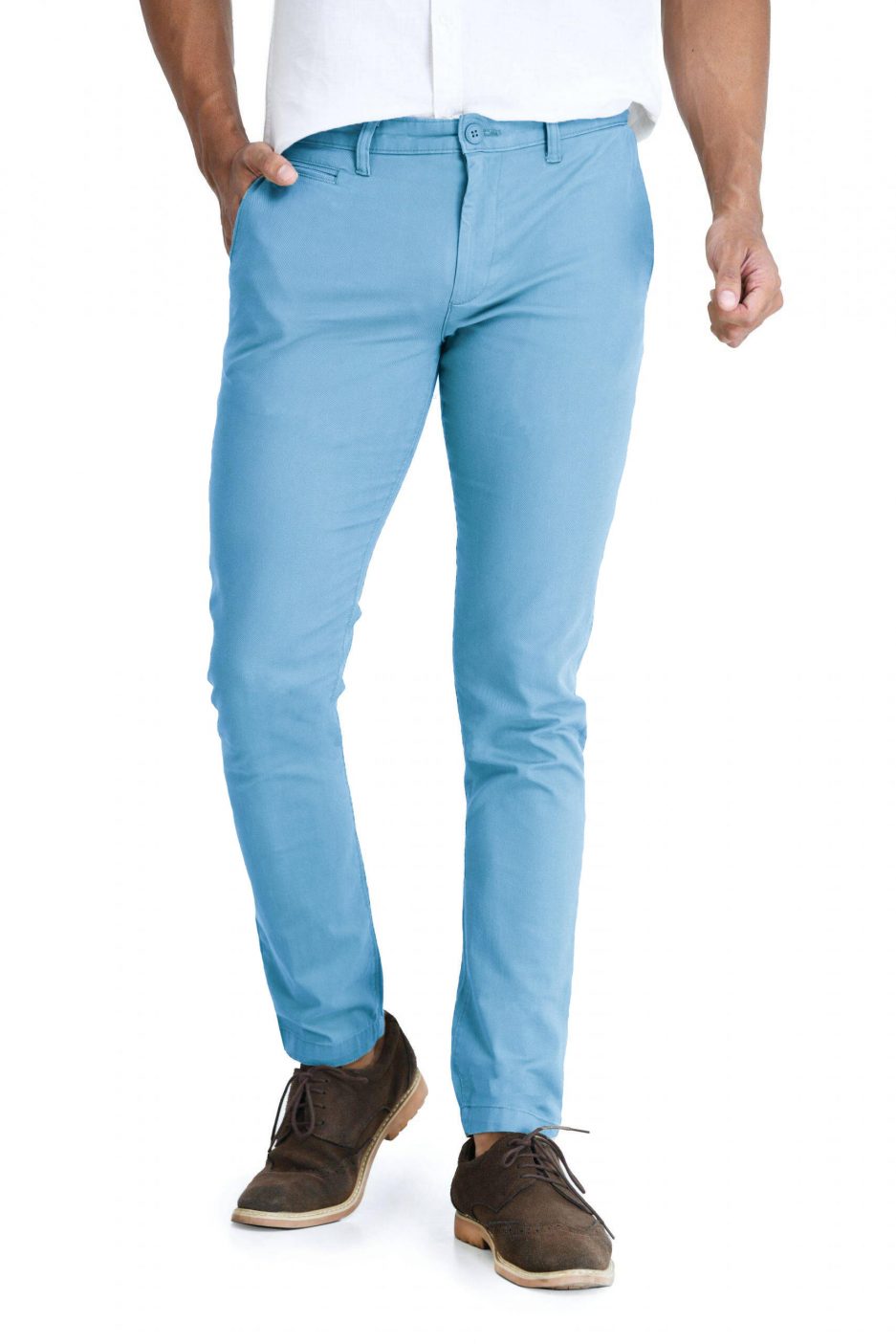 Men’s Chino Pant – Sky Blue – Moose Clothing Company
